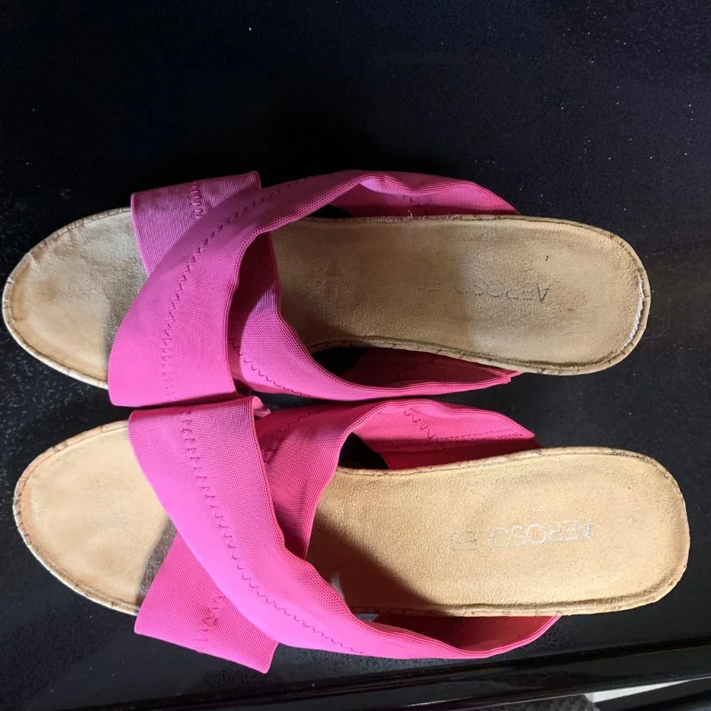 Aerosoles Pink Party plush 9.5